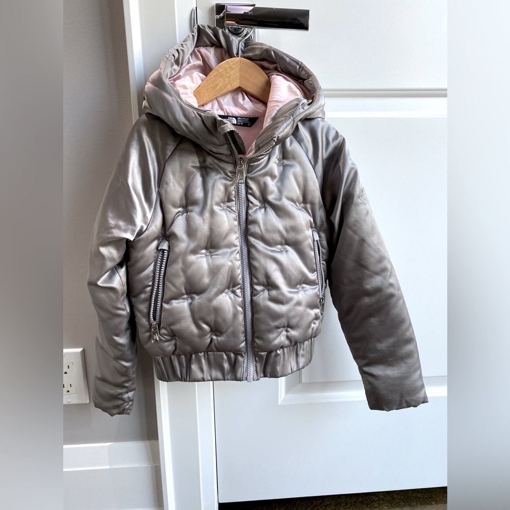 North face bomber jacket - Size:6T